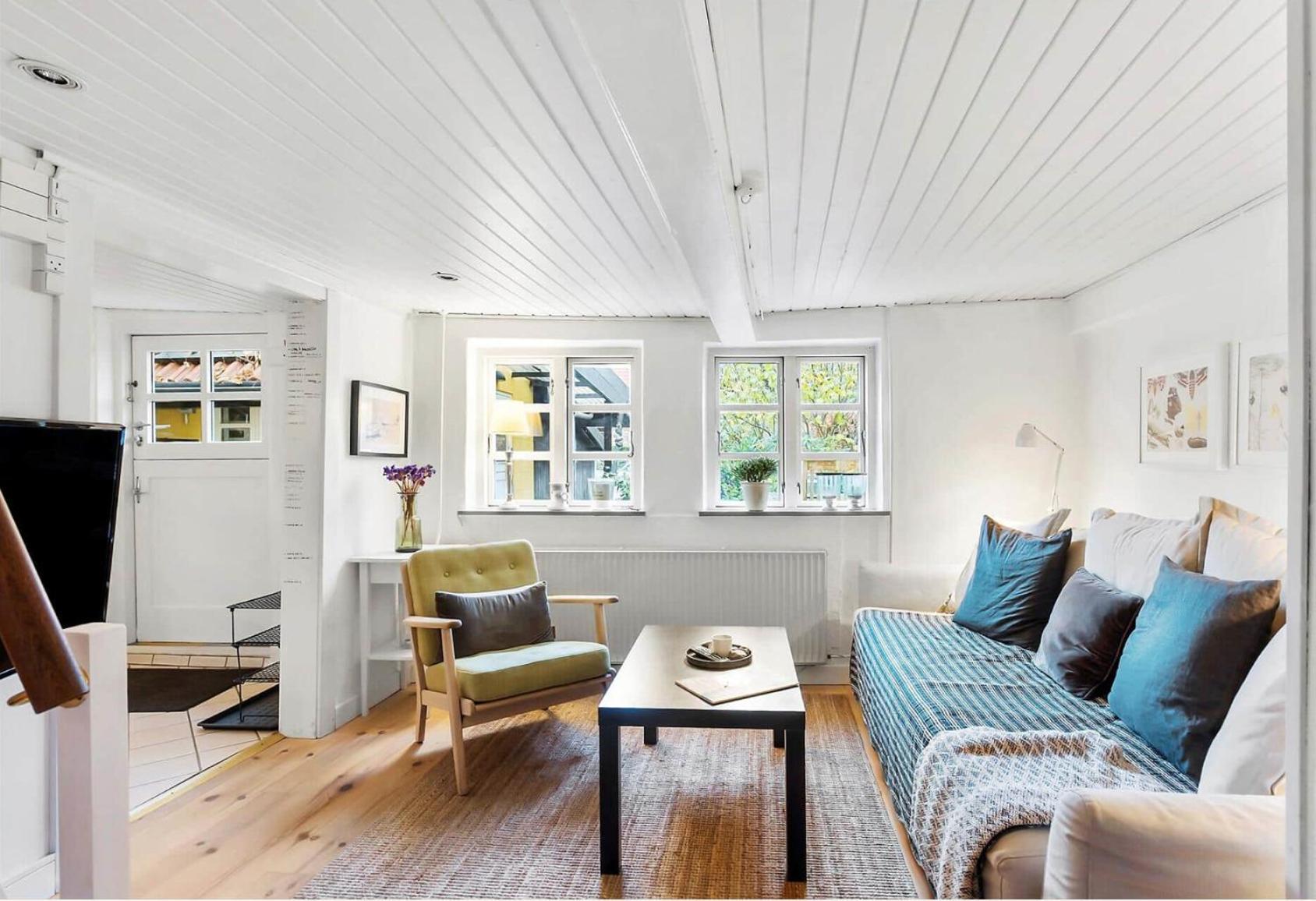 Hyggeligt Gammelt Fiskerhus I Marstal Villa Bagian luar foto