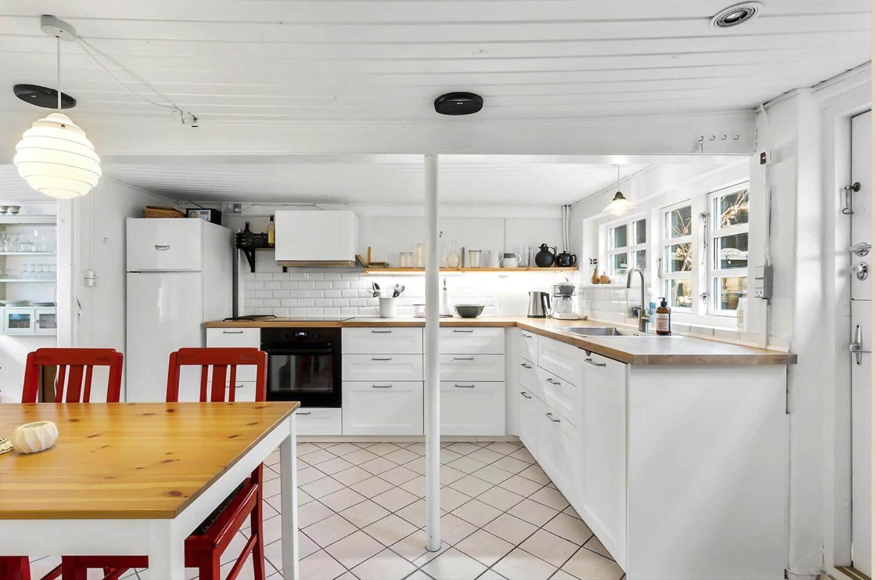 Hyggeligt Gammelt Fiskerhus I Marstal Villa Bagian luar foto
