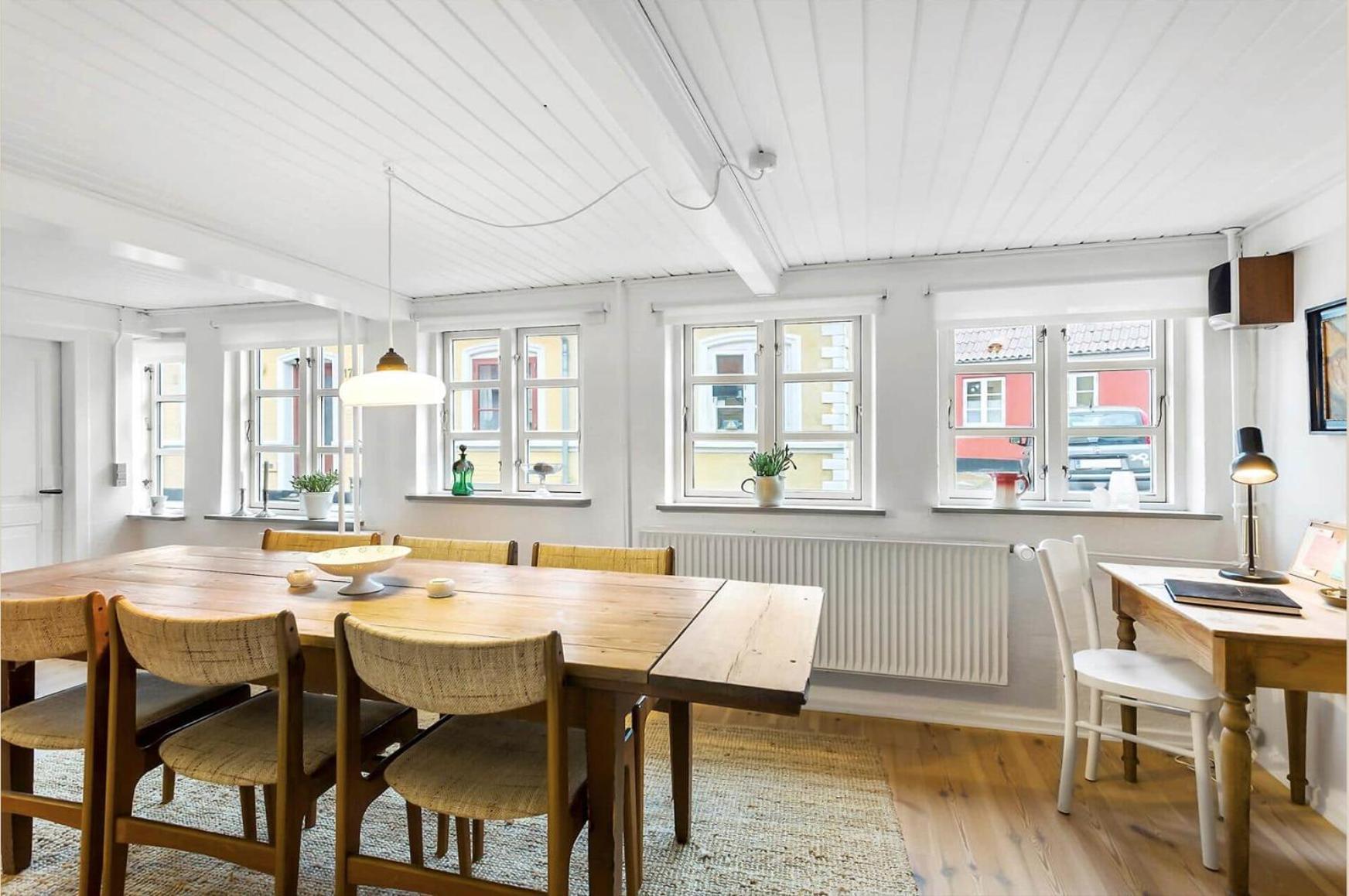Hyggeligt Gammelt Fiskerhus I Marstal Villa Bagian luar foto